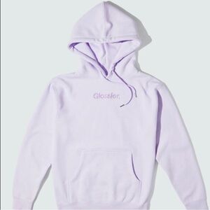 Glossier Light Purple Hoodie